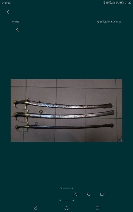 Zestaw szabel polskich wz 21