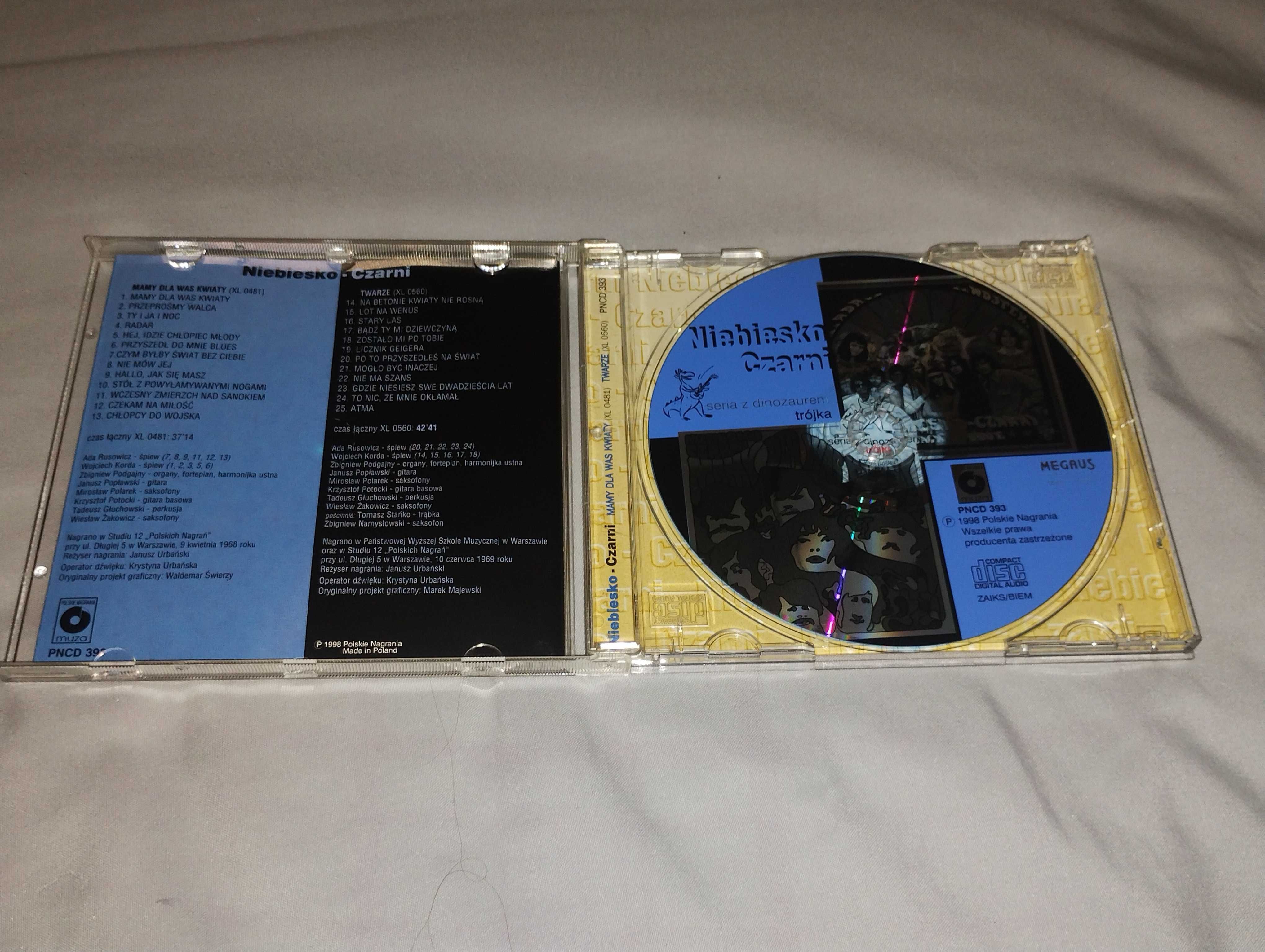Niebiesko - Czarni Mamy dla was kwiaty CD
