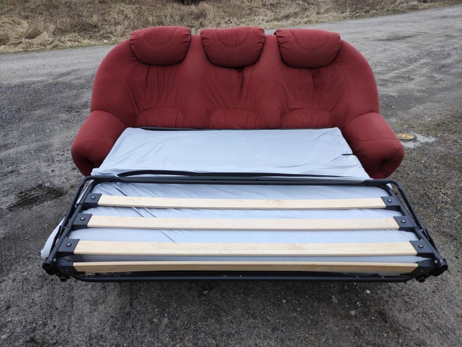 Sofa kanapa 2 i 3 osobowa rozkładana komplet-tapczan