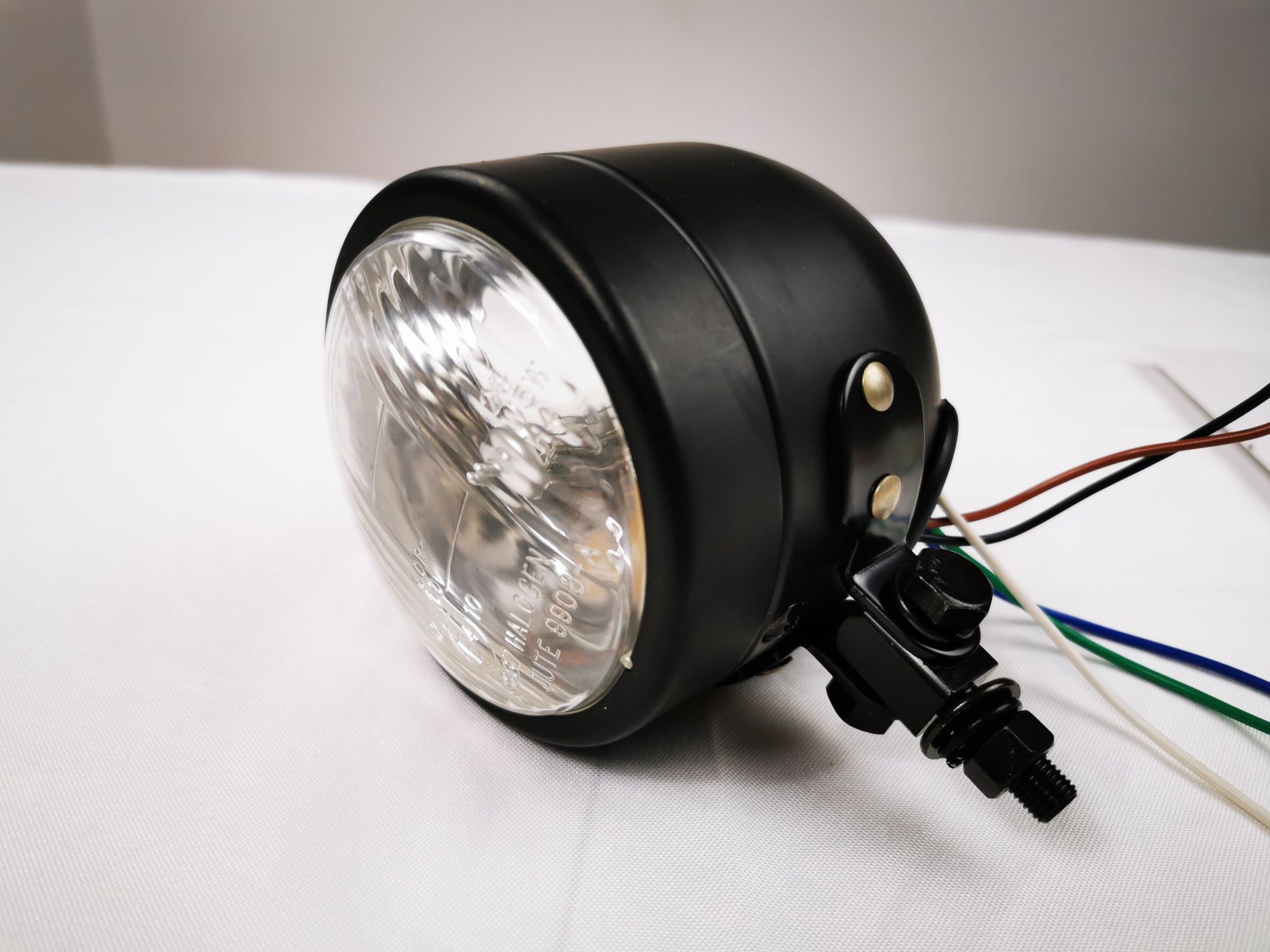 Reflektor dalekosiężny lightbary lampa halogen czarny mat custom Metal