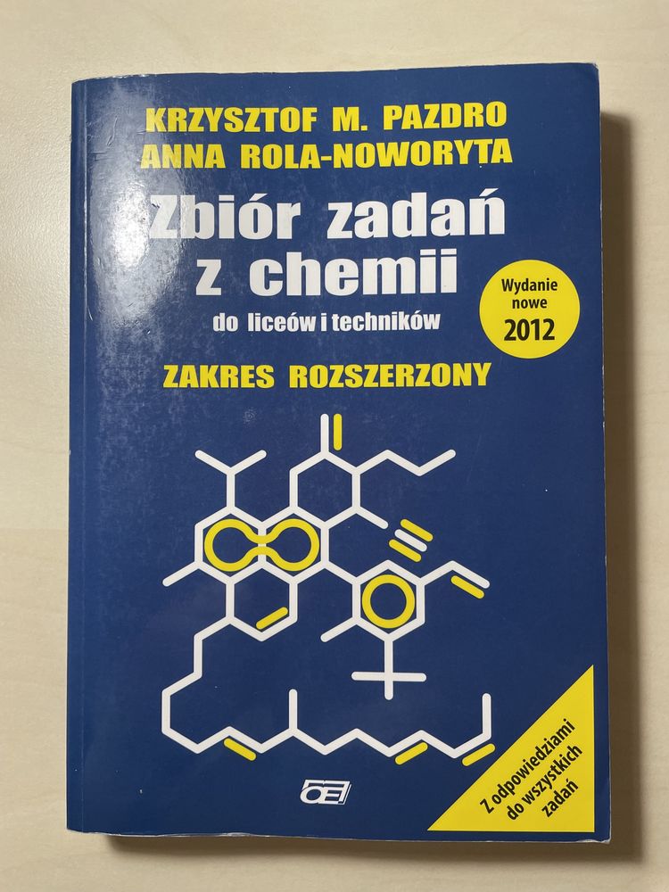 Zbiór zadań z chemii dla liceów i techników - K. Pazdro