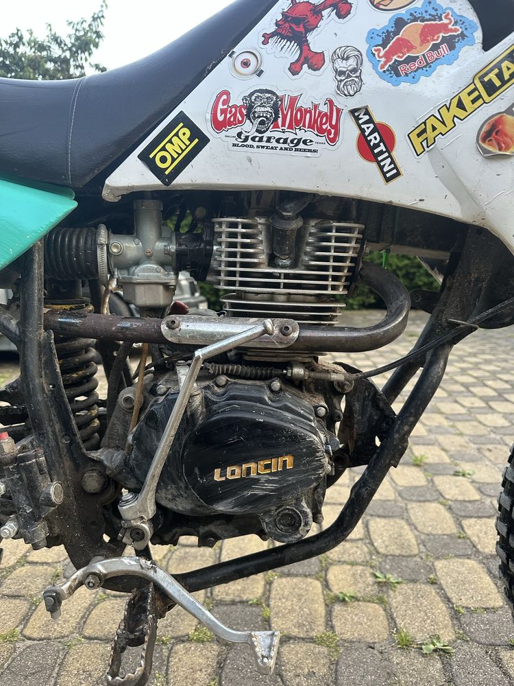 Cross Rieju 50 swap 250 50/250 zarejestrowany Enduro Cross uszkodzony