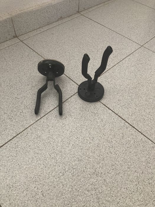 Djembé de 2 lados com alça, suportes partitura e de guitarras