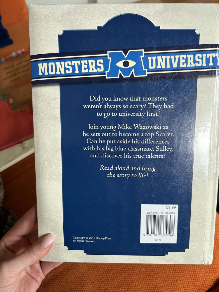 Books for children monsters University Książki w języku angielskim