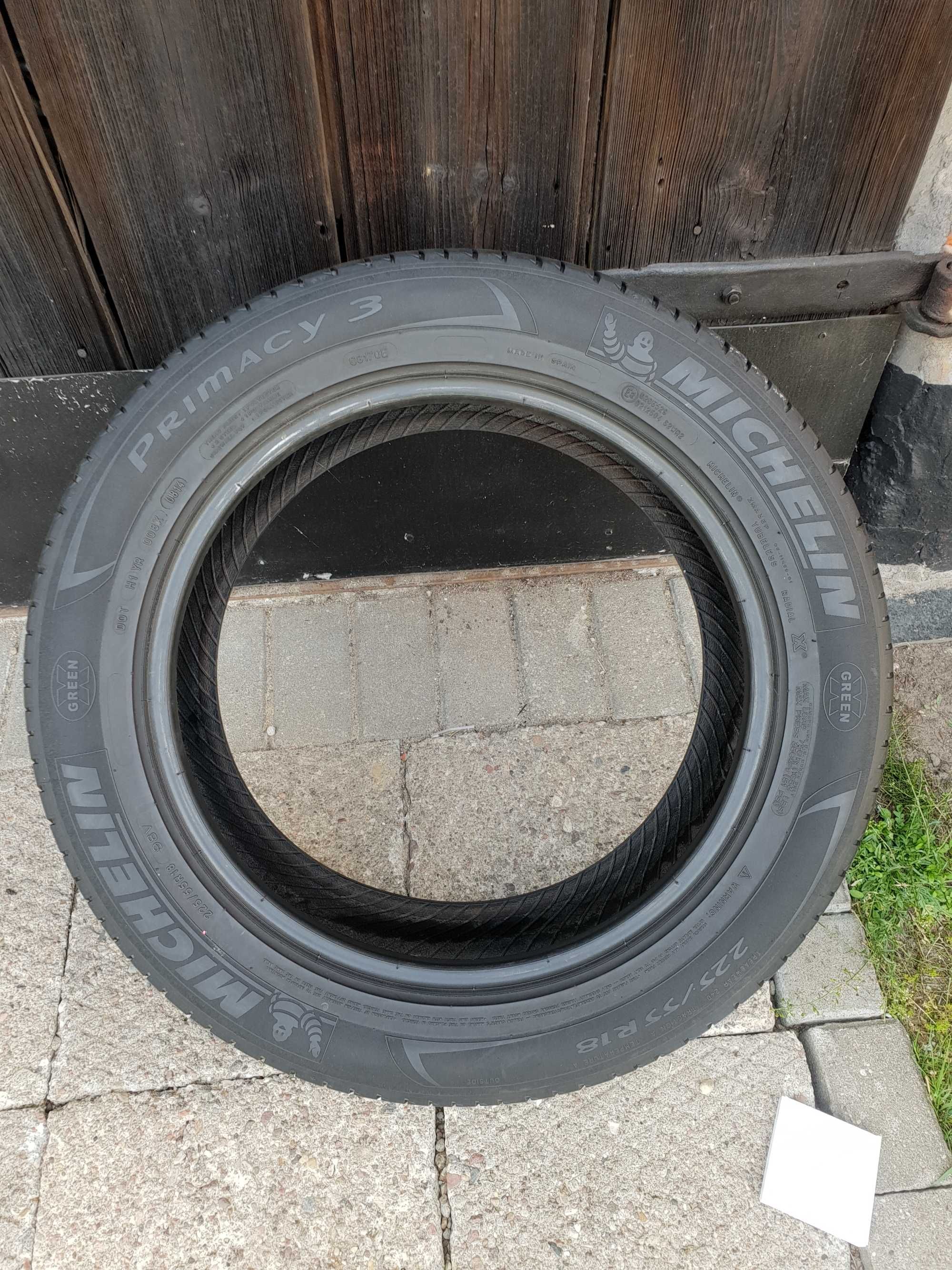 [2szt] 225/55 r18 Michelin Letnie /// 5mm!!! Montaż opony lato para