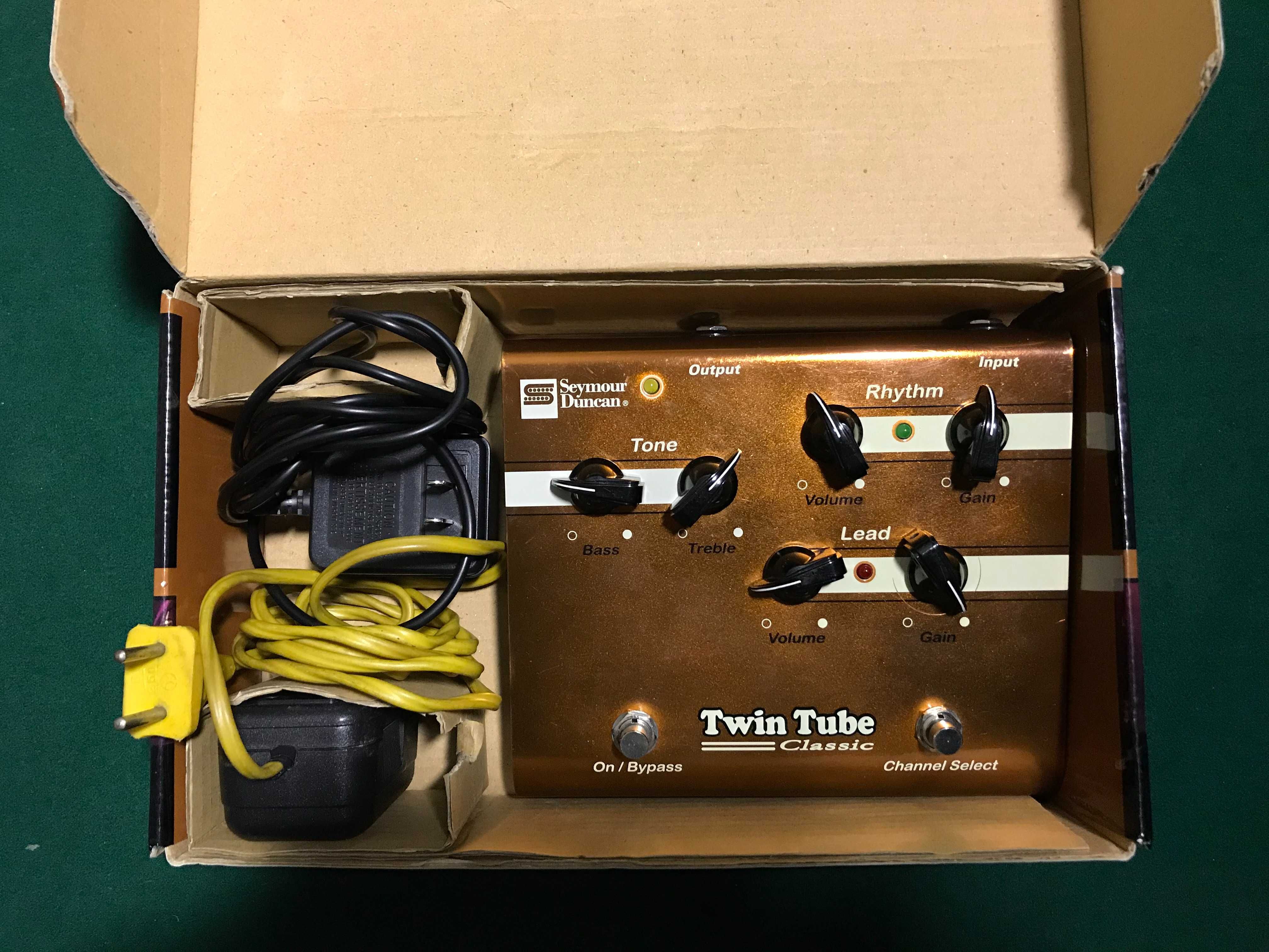 Гитарная ламповая педаль Seymour Duncan Twin Tube Classic Made in USA.