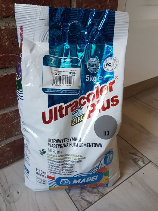 Fuga Mapei szara numer 113 5kg