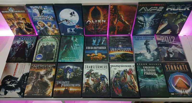 DVD Pack 119 Filmes (coleção privada)