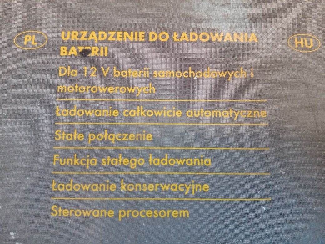 Ładowarka akumulatorów do auta/motocykla/skutera