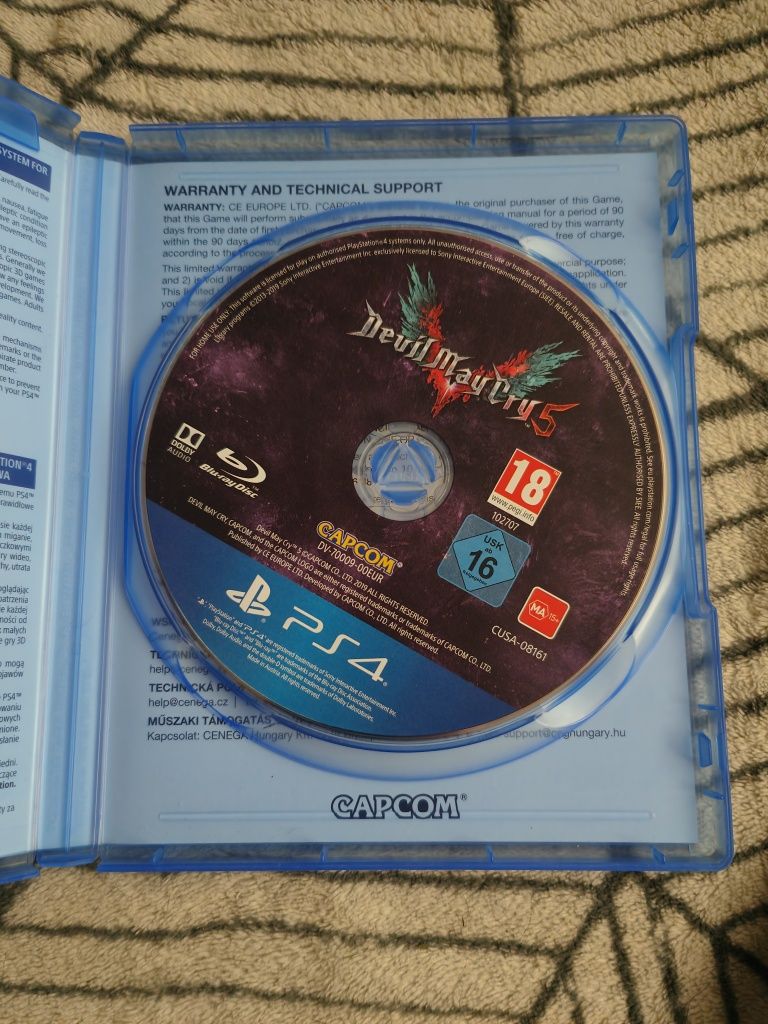 Devil may cry 5 dmc PS4 PlayStation 4 Polska wersja