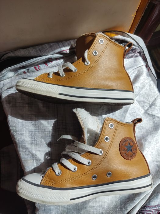 Высокие кеды Converse с подкладкой рр 22 см