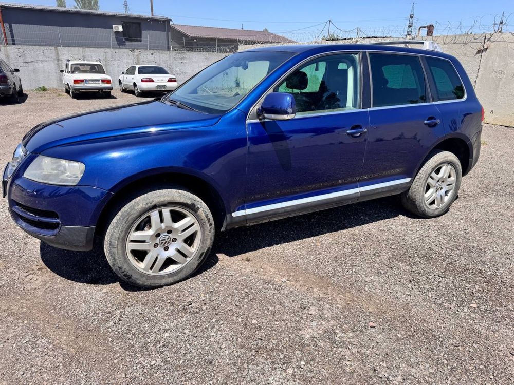 Разбор Volkswagen Touareg Туарег 5.0 дизель фольц детали запчасти бу