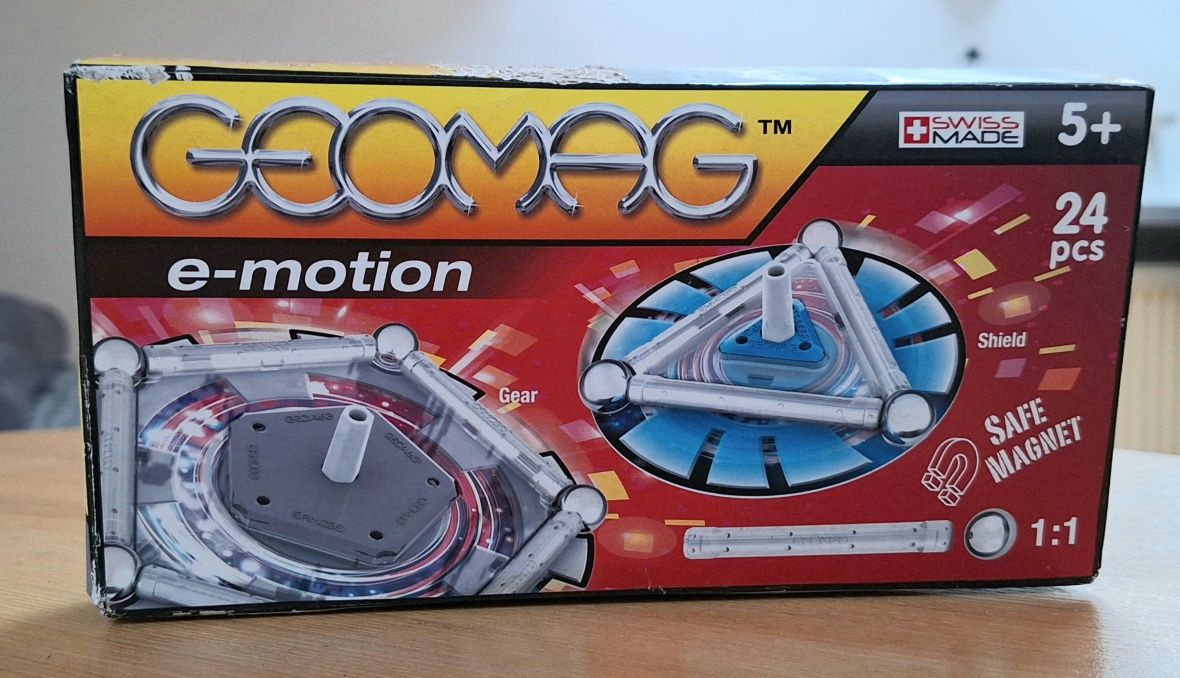 Geomag emotion Klocki magnetyczneE-Motion Power Spin 24 el. 24 szt.