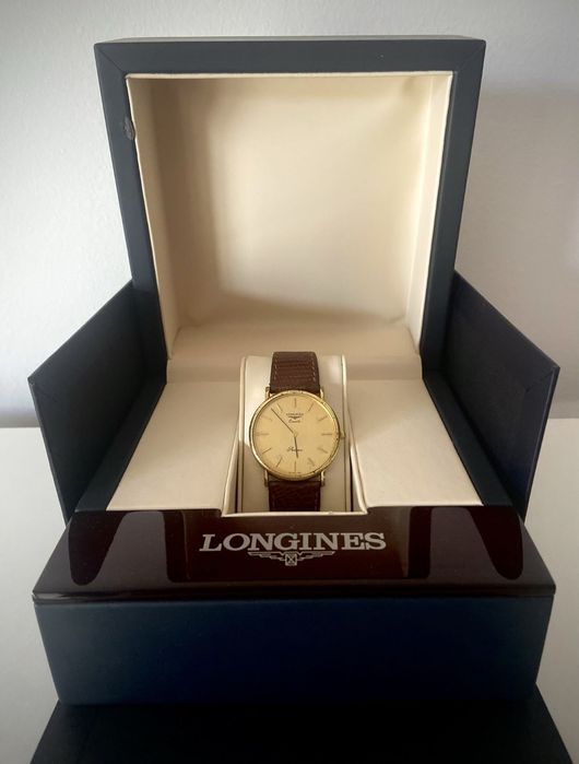 Longines Presence 1989 Banhado a Ouro