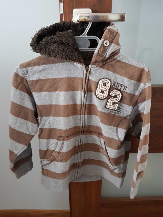 bluza rozpinana z kapturem  dla chłopca NEXT r. 122