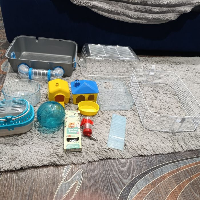 Продам отличную клетку Ferplast combi 1fun для хомяка