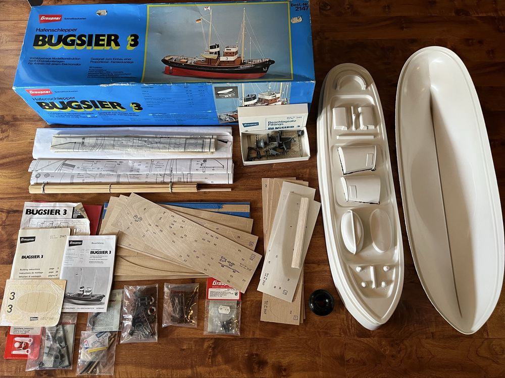 Model RC Bugsier 3 skala 1:33 – zestaw do budowy (Graupner 2147)
