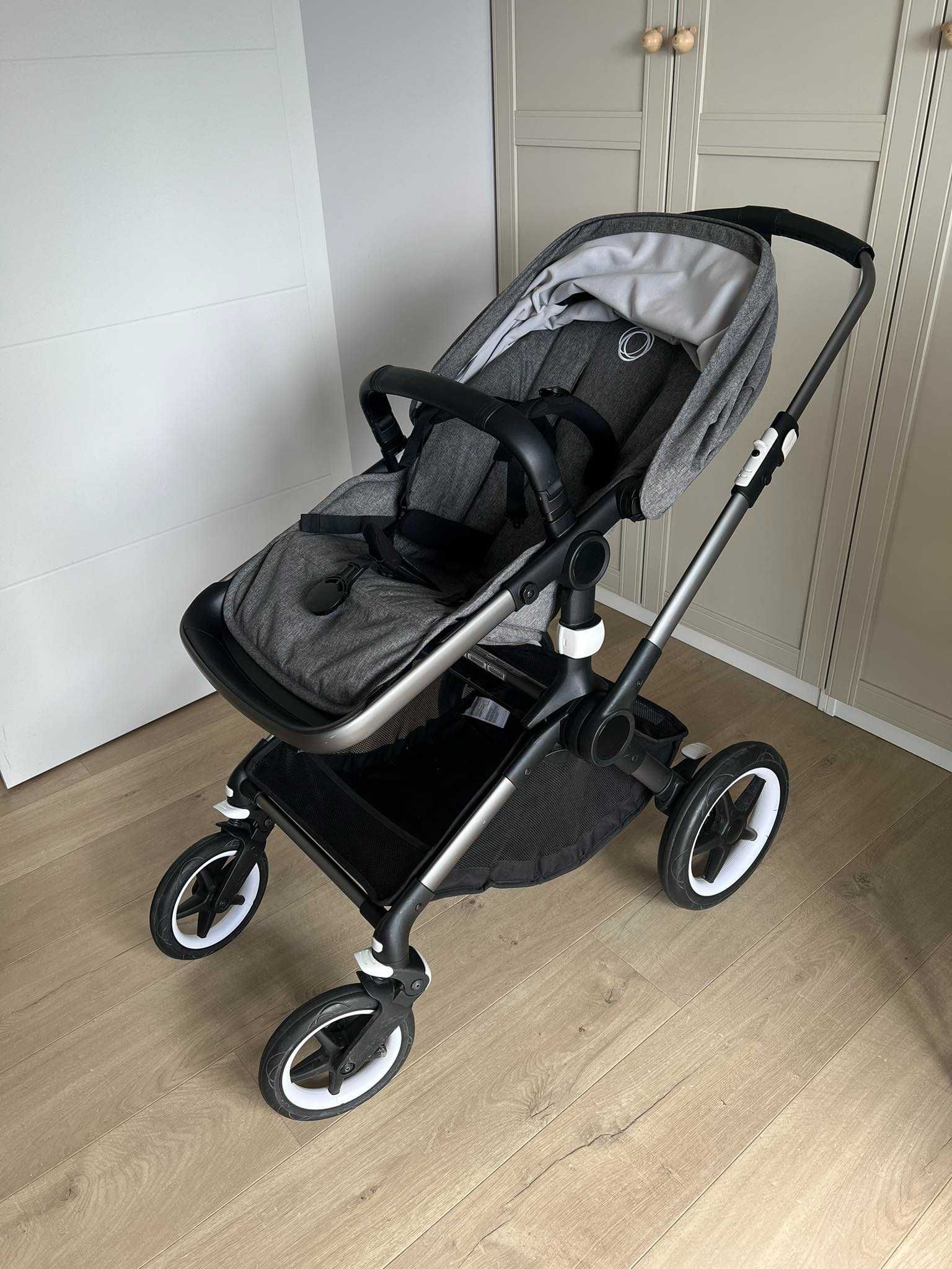 Wózek Bugaboo Fox 3  szary  ( 3 w 1)