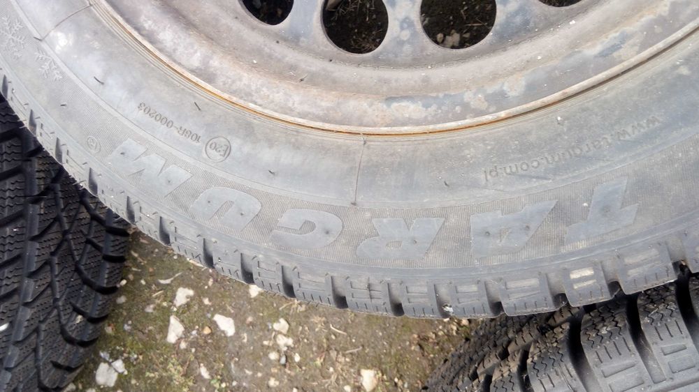 Astra h Zafira B Koła stalowe 16" 5x110 ET37 Opony Zimowe 205/55 rok23