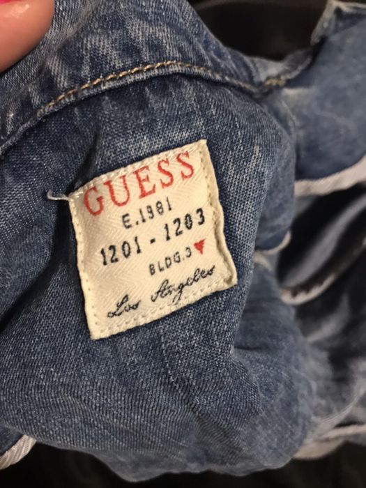 Kombinezon jeansowy Guess