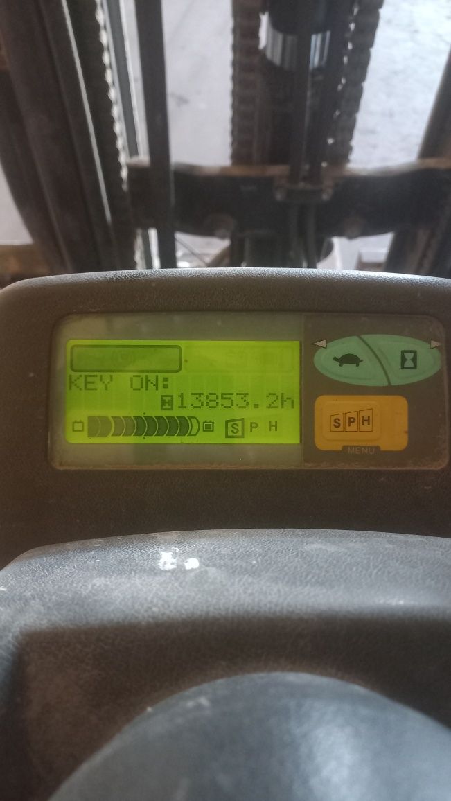 TOYOTA wózek widłowy elektryczny triplex