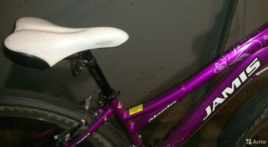 Велосипед Jamis фиолетовый + шлем