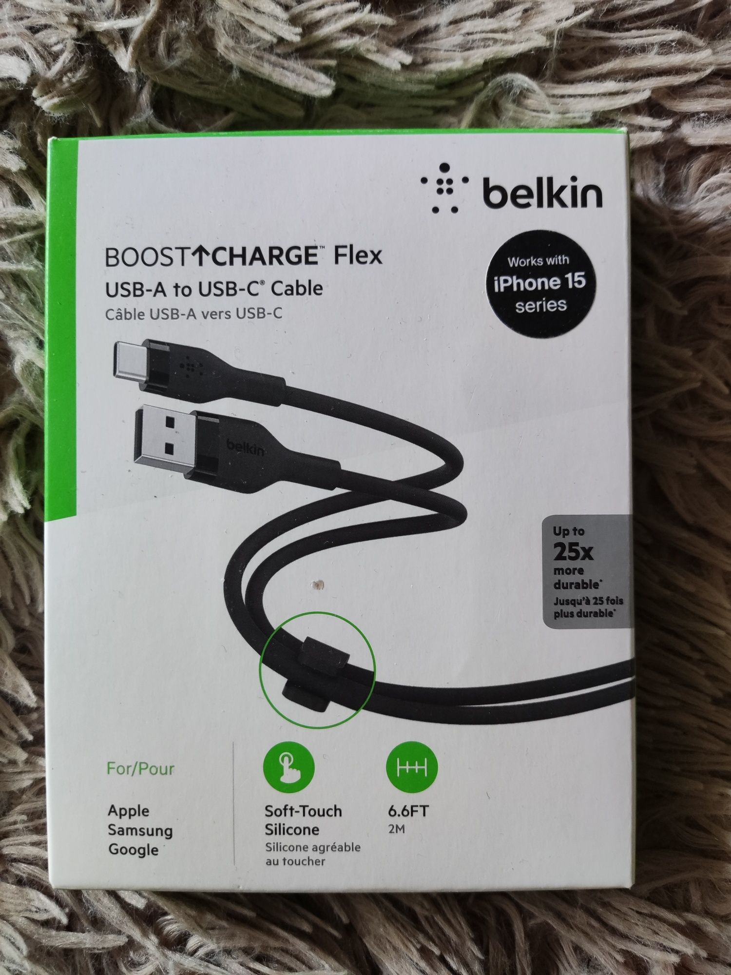 Кабель Belkin MIXIT USB 2.0 Micro-USB Charge/Sync Cable 1.2м (F2CU012b