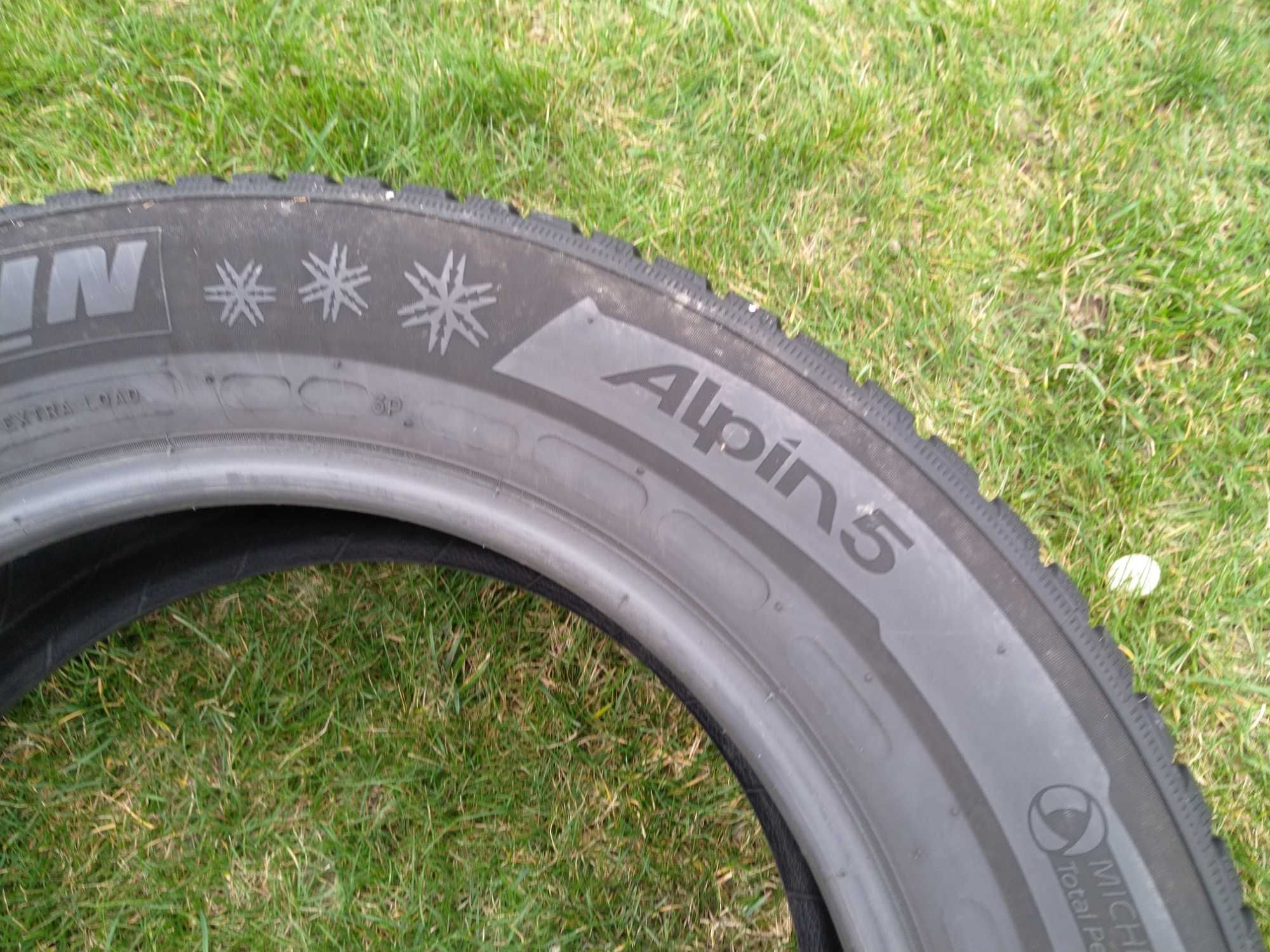 opony 225/55/16 Michelin Alpin 5 2 sztuki 7mm