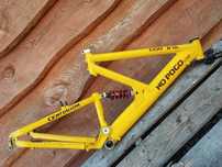 Rama rowerowa full Centurion No Pogo Comp alu 26 retro mtb rock shox