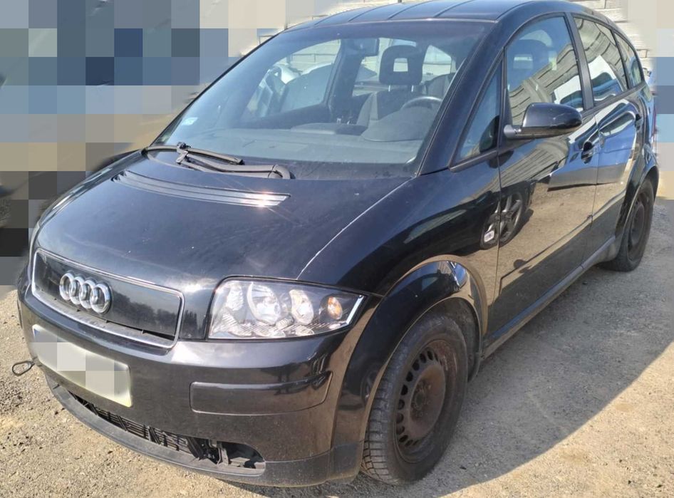 CZĘŚCI maska zderzak lampa błotnik zawieszenie AUDI A2 1.6 FSI LZ9W