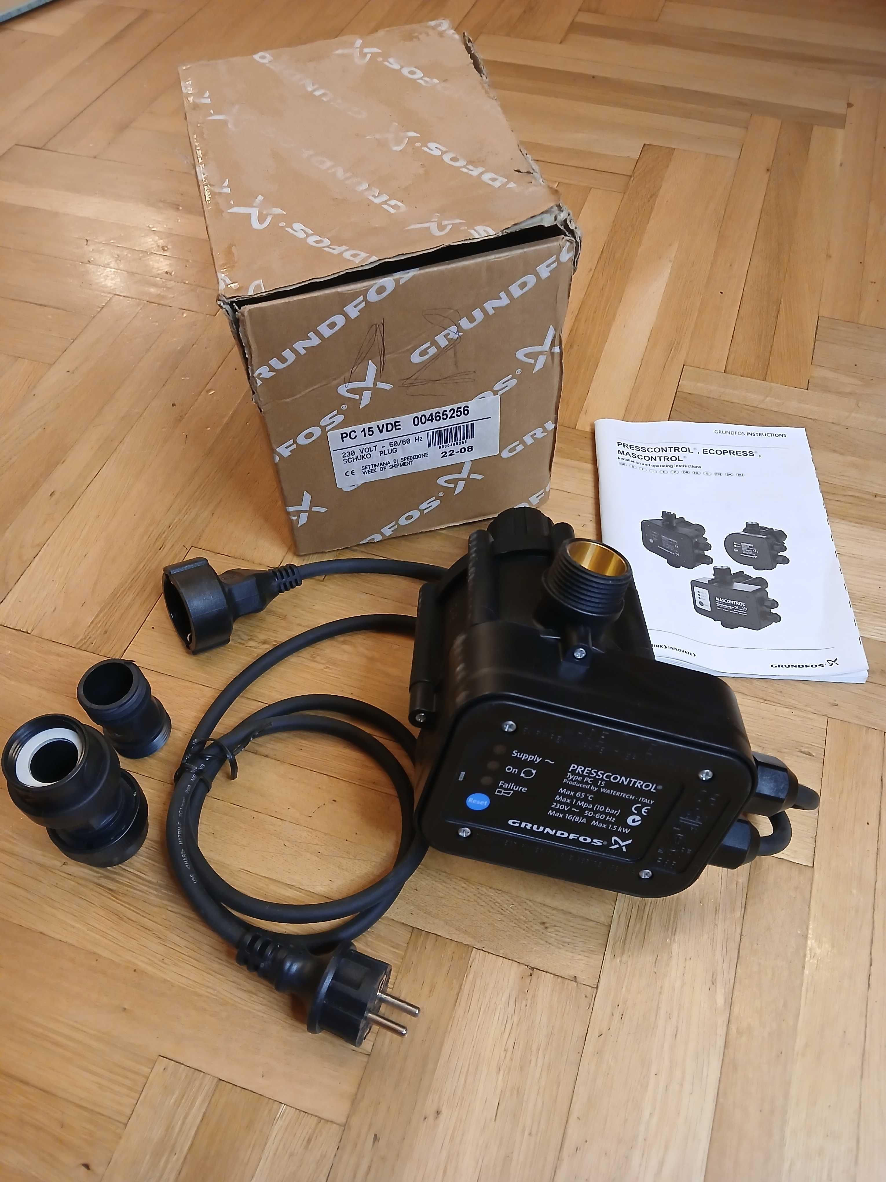 łącznik, presostat,sterownik ciśnienia,LCA PM1 Grundfos zab. suchobieg