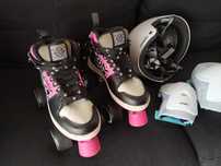 Patins quatro rodas OXELO linha casa quarto apartamento vivenda carro.