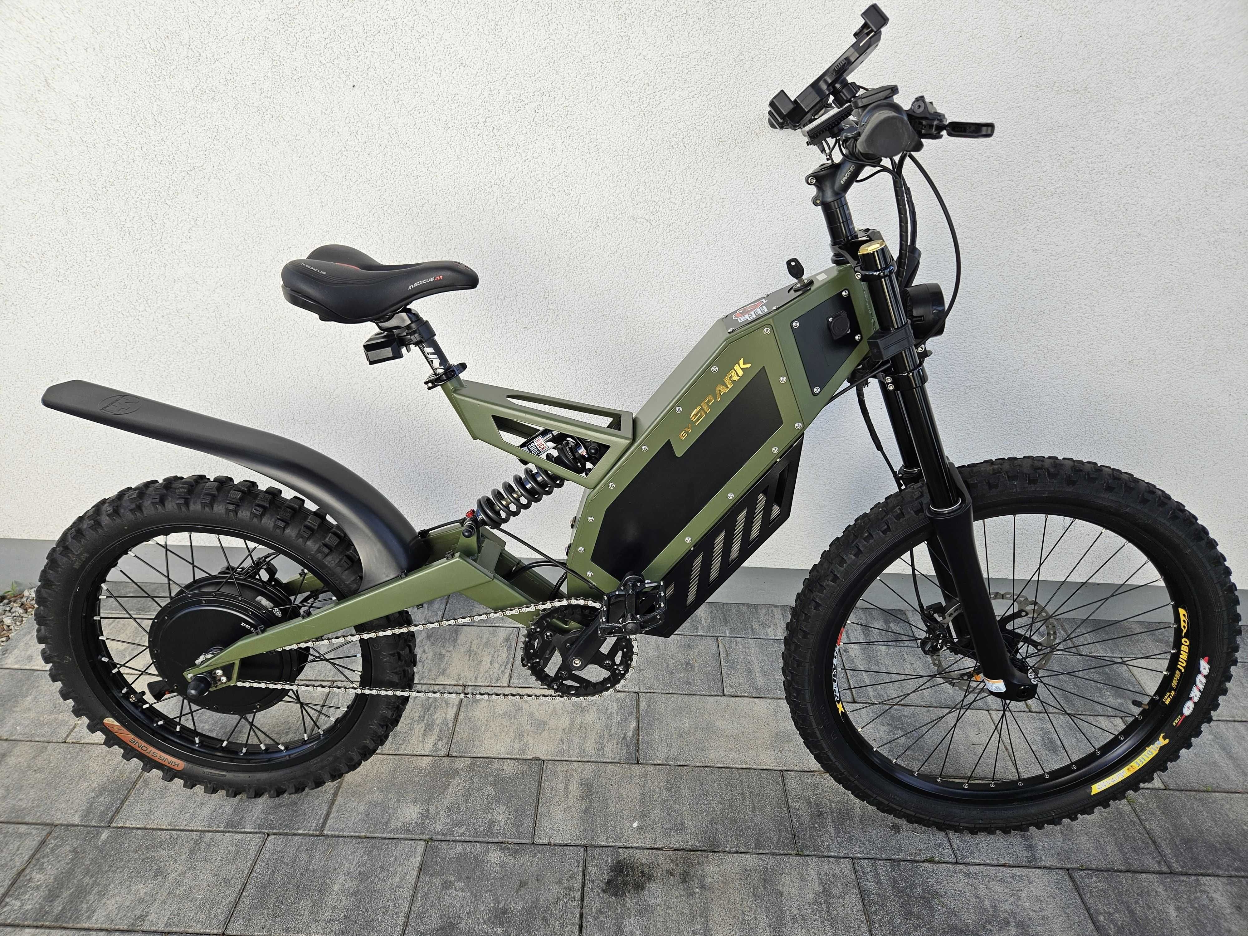 Rower elektryczny Custom-owy