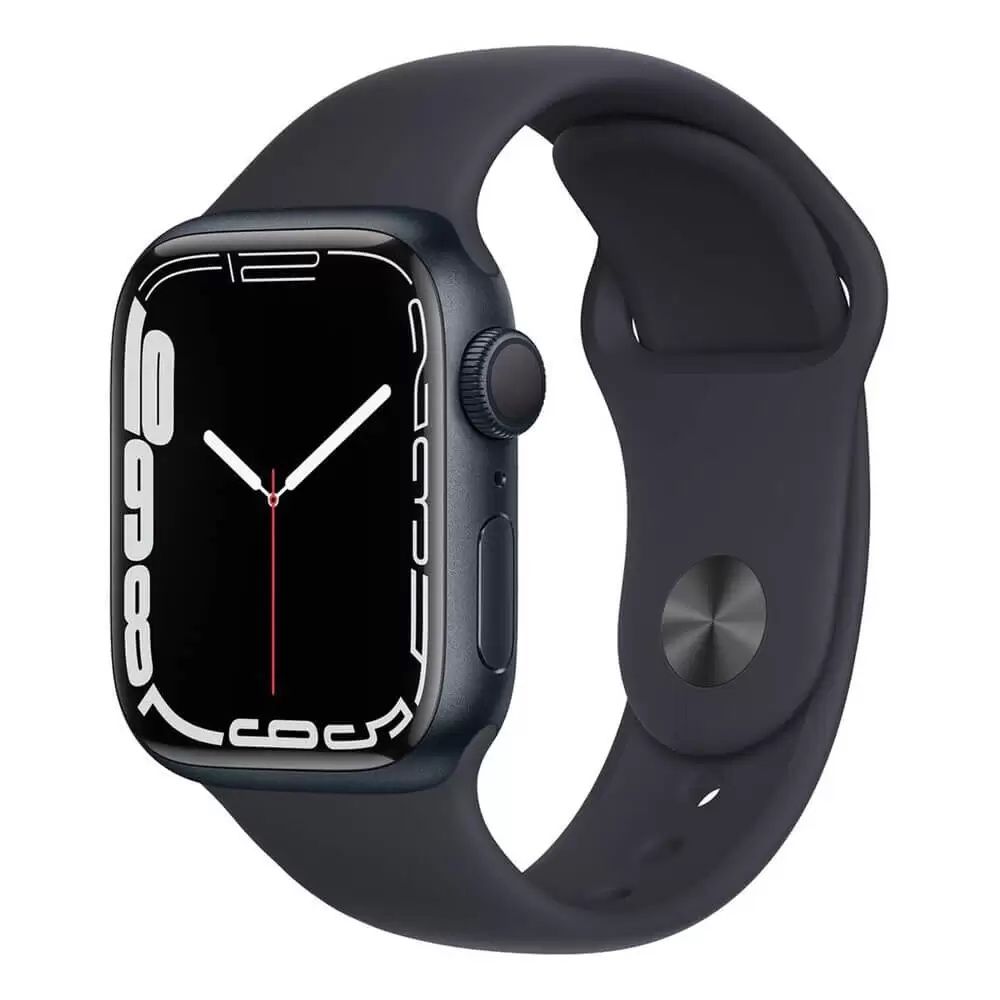 Новые Apple Watch Series 7 GPS 45mm Midnight Aluminium