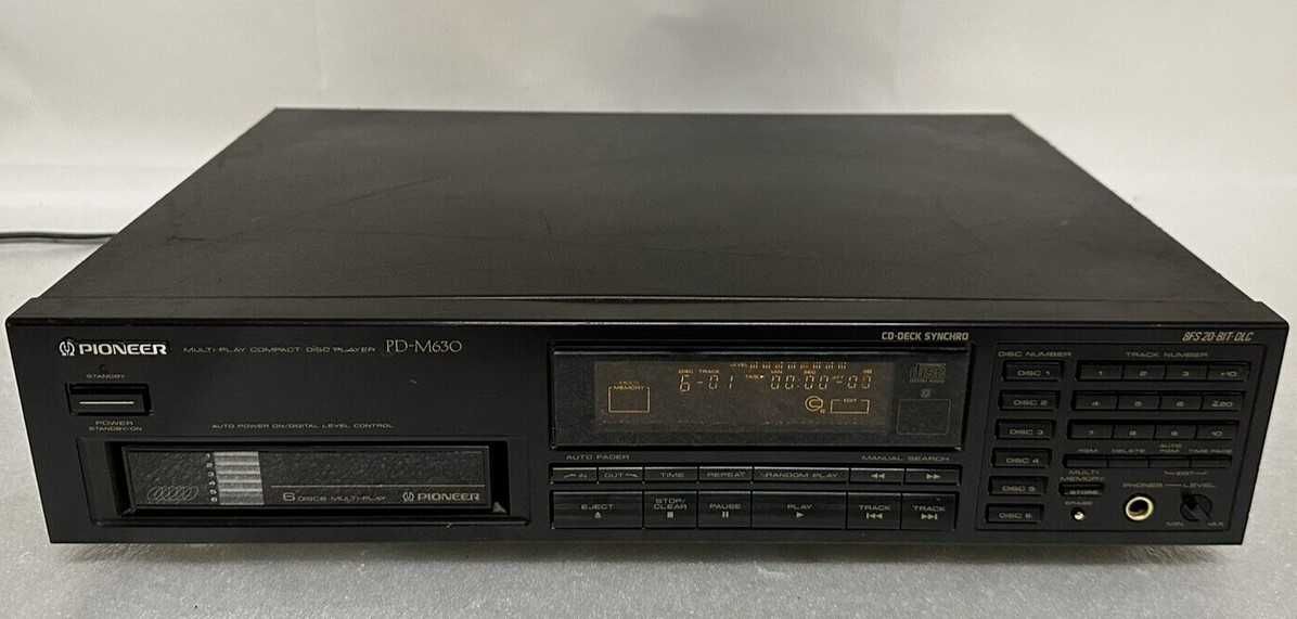 Pioneer PD-M630 - Leitor de CD de 6 discos com carregador