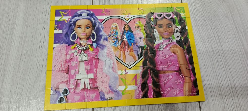 Puzzle Barbie polecam