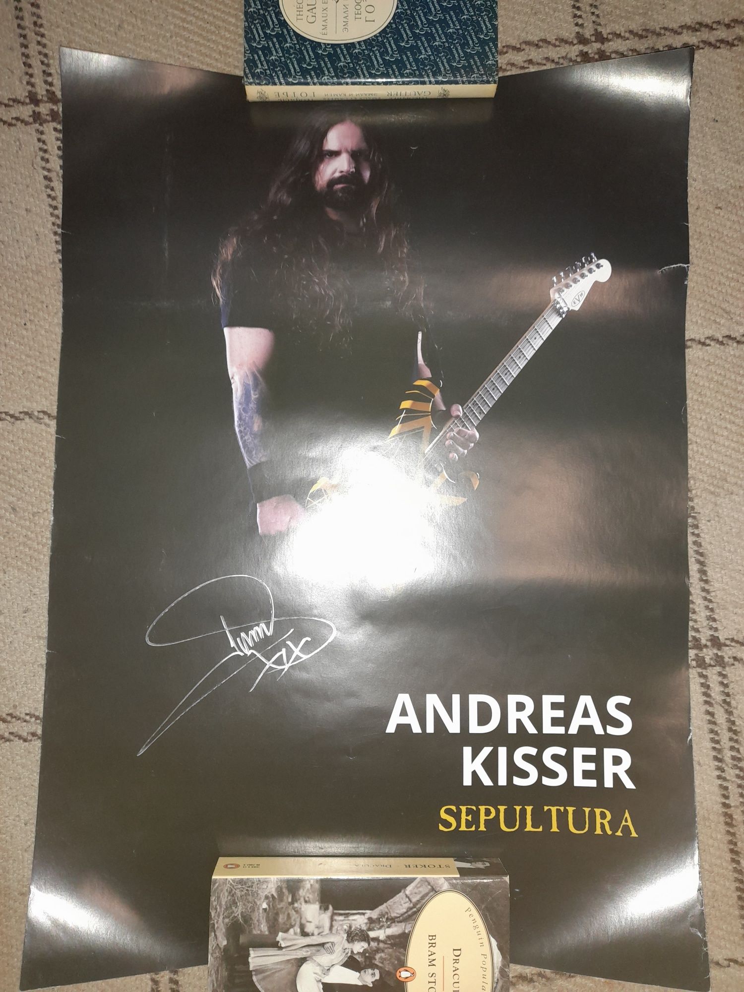 Автограф Андреаса Киссера (Andreas Kisser), Sepultura