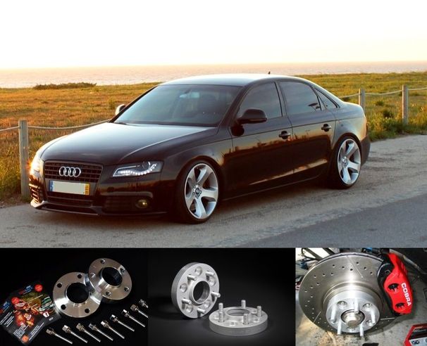 DYSTANSE poszerzajce oś 10,15,20,30mm AUDI A3 A4 A6 A8 TT - NOWE! FVAT