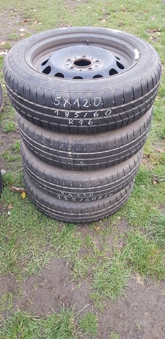Koła felgi BMW 16" 5x120 6j opony Continental 185/60 195/55