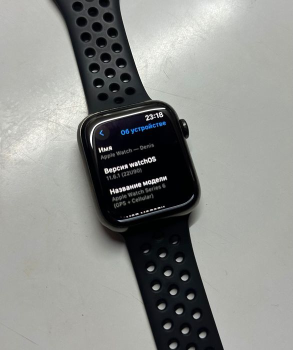 Стальные Apple Watch 6 44mm Black