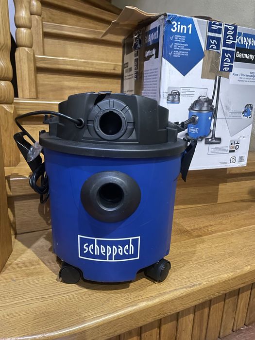 Пилосос Scheppach NTS16 для ремонту, гаража