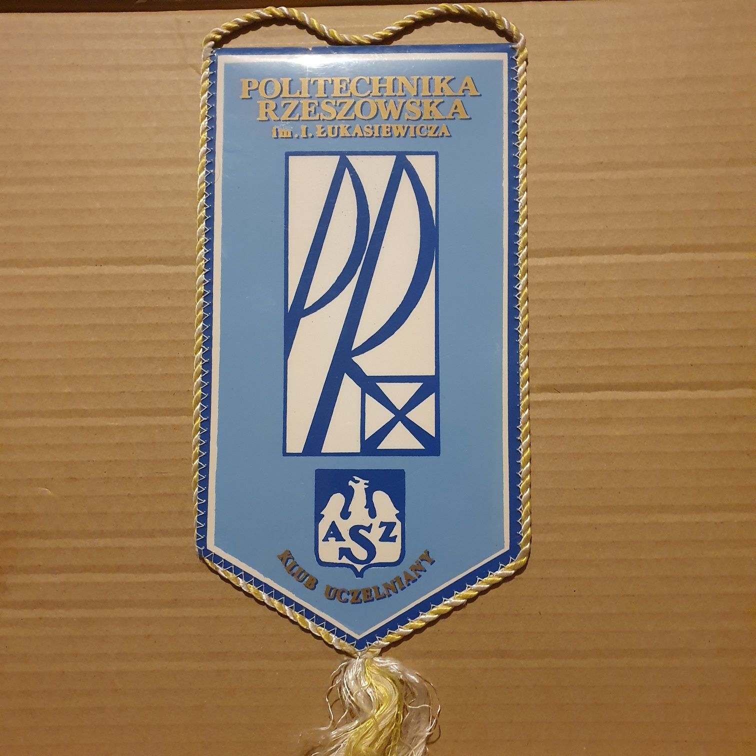 Proporczyk AZS Klub Uczelniany Politechniki Rzeszowskiej