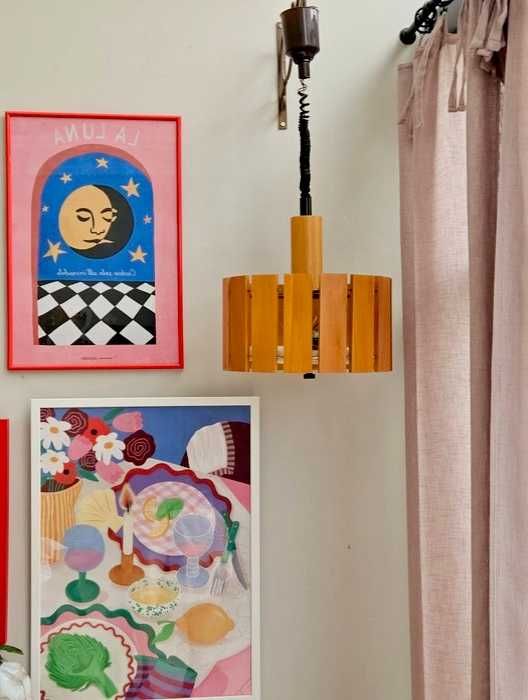 Candeeiro suspenso minimalista