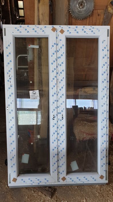 Okna PVC Eko Sun 2 szybowe, 2 skrzydłowe Nowe