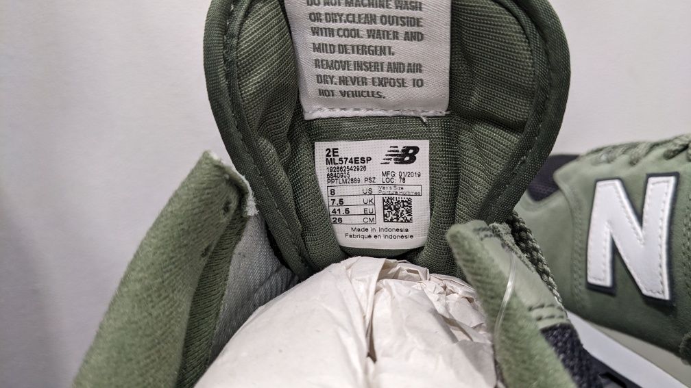 Кроссовки New Balance ML574ESP 100% Оригинал