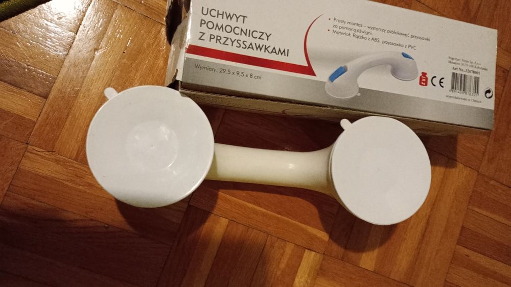 2szt Uchwyt wanna prysznic itd pomocniczy z przyssawkami