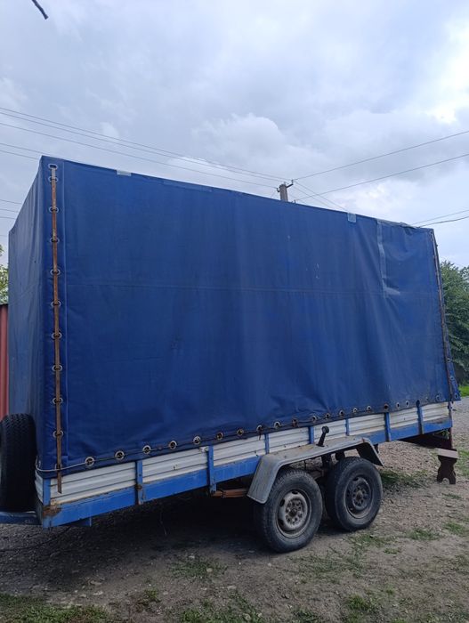 Продам причіп 2-осний саморобний зарейстрований