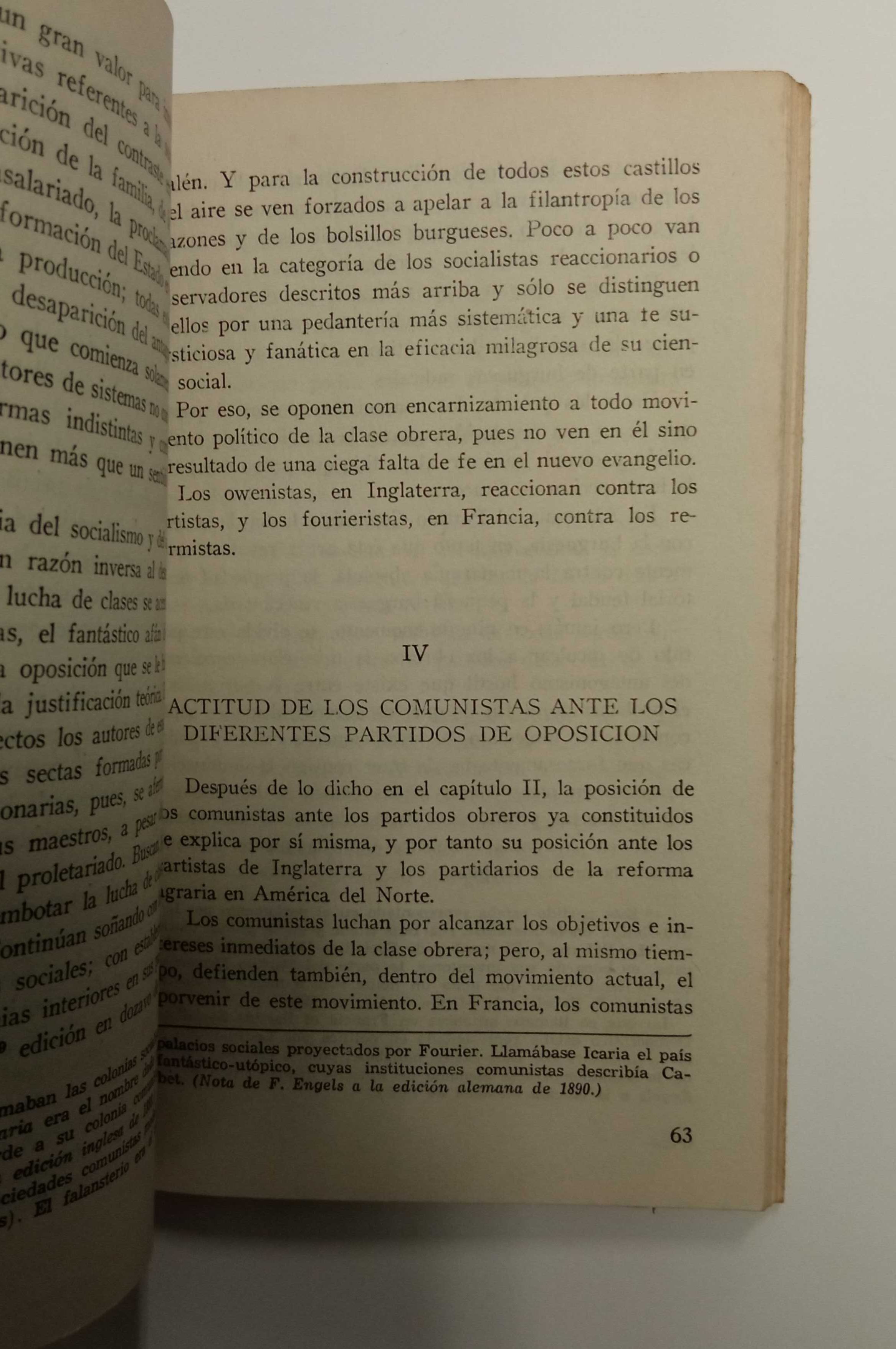 Manifiesto del partido comunista y otros escritos políticos