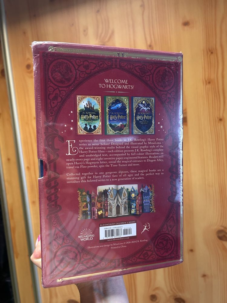 OUTLET Harry Potter 1-3 Box Set: MinaLima Edition