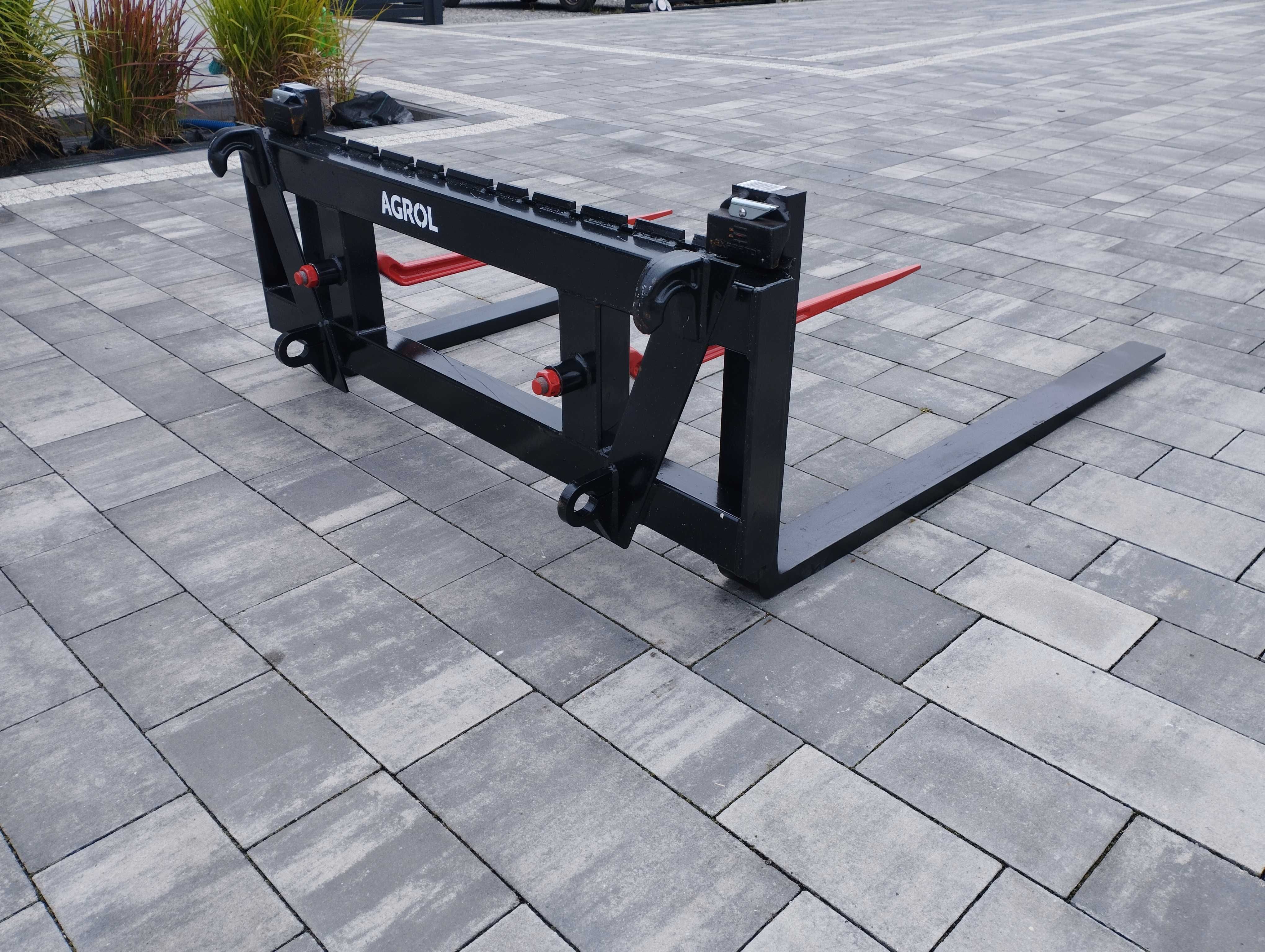 Paleciak - widły do palet. Euroramka na tur ładowacz czołowy 120CM